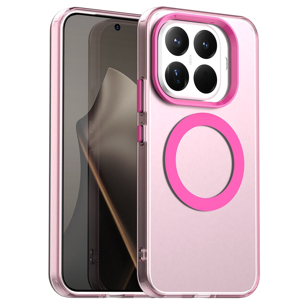 MagSafe Hülle für Xiaomi 15T Pro, Techsuit, CandyCase, Rosa
