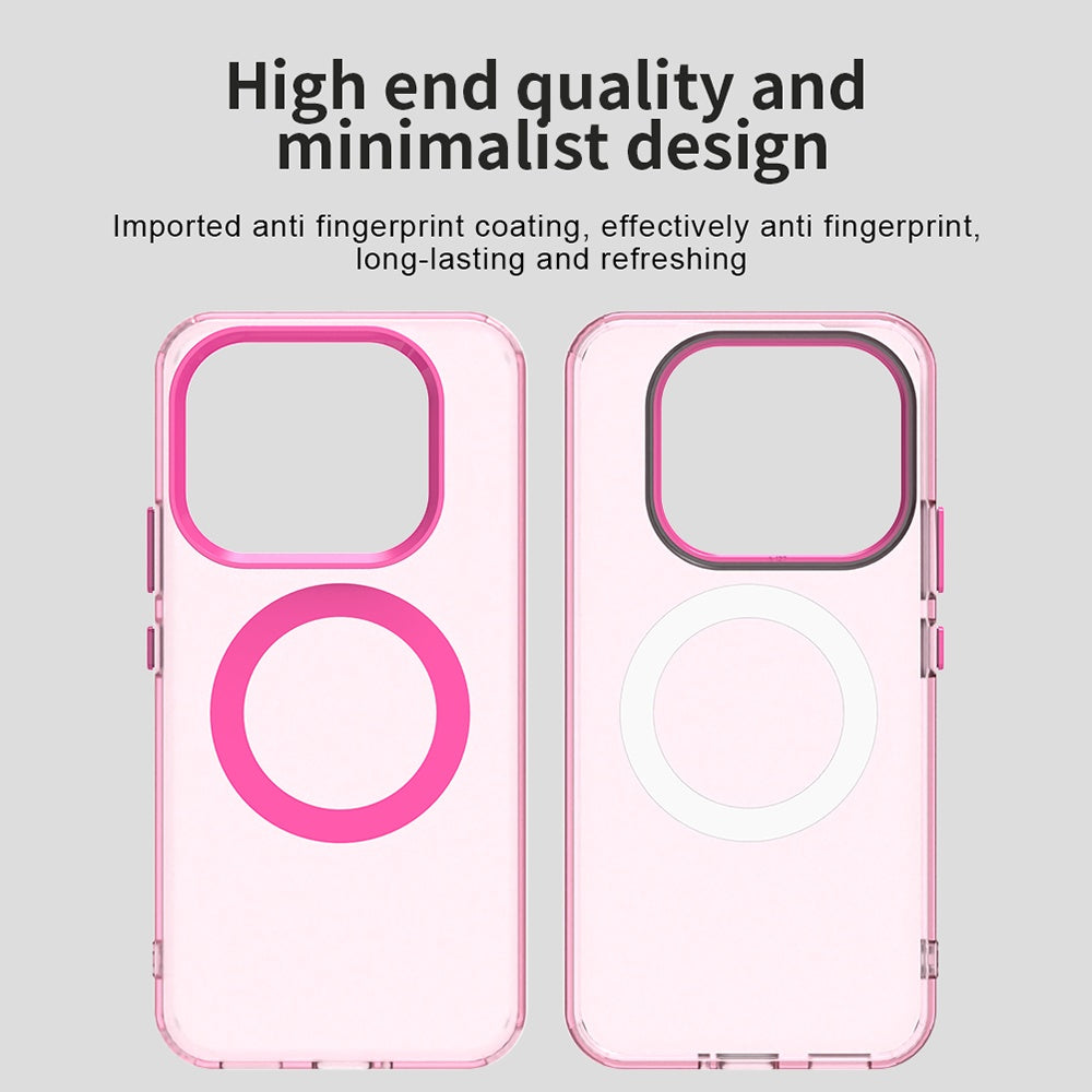MagSafe Hülle für Xiaomi 15T Pro, Techsuit, CandyCase, Rosa