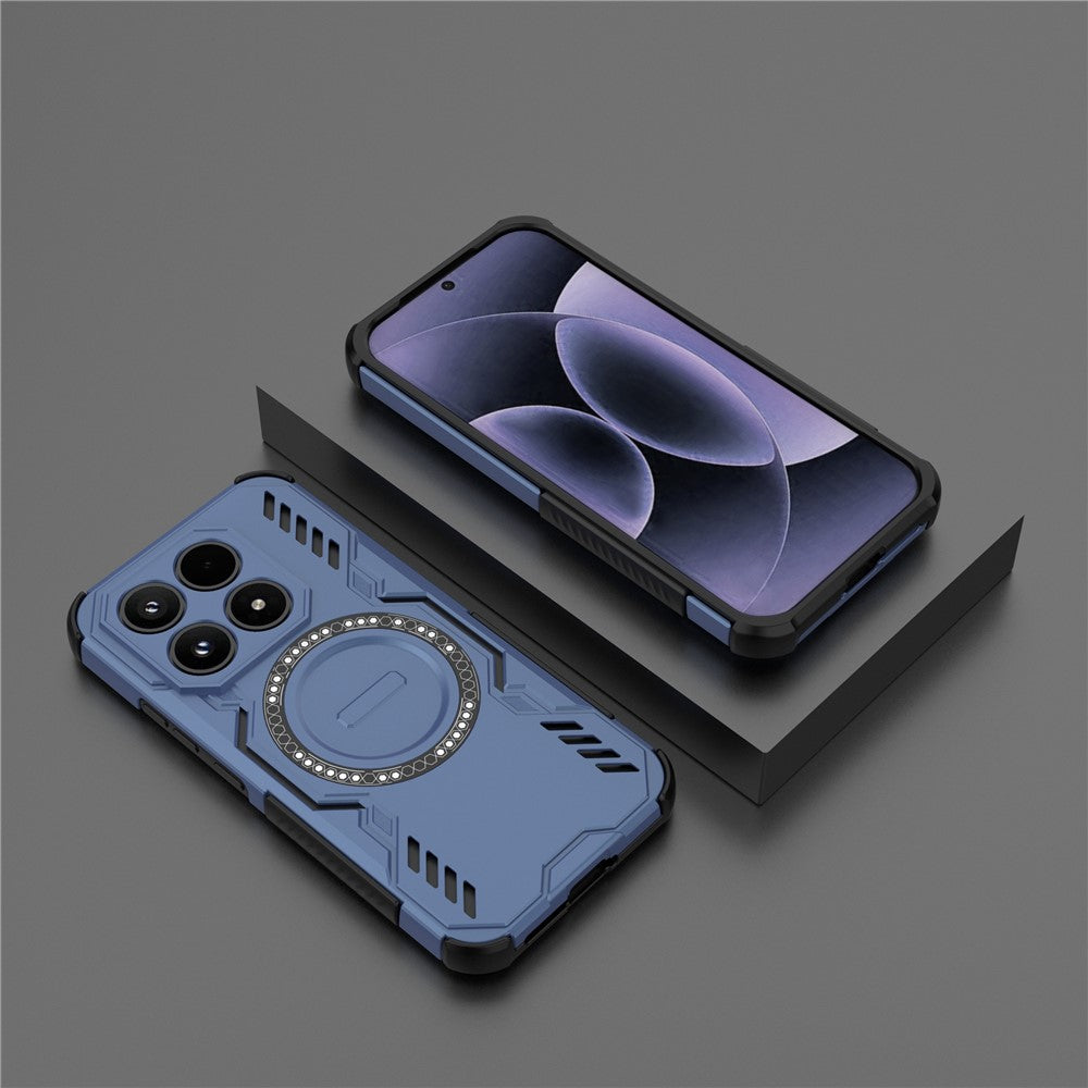 MagSafe Hülle für Xiaomi 17, Techsuit, ArmorMag, Blau