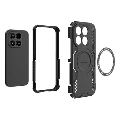 MagSafe Hülle für Xiaomi 17, Techsuit, ArmorMag, Schwarz