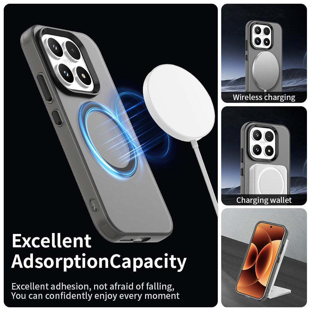 MagSafe Hülle für Xiaomi 17, Techsuit, CandyCase, Schwarz