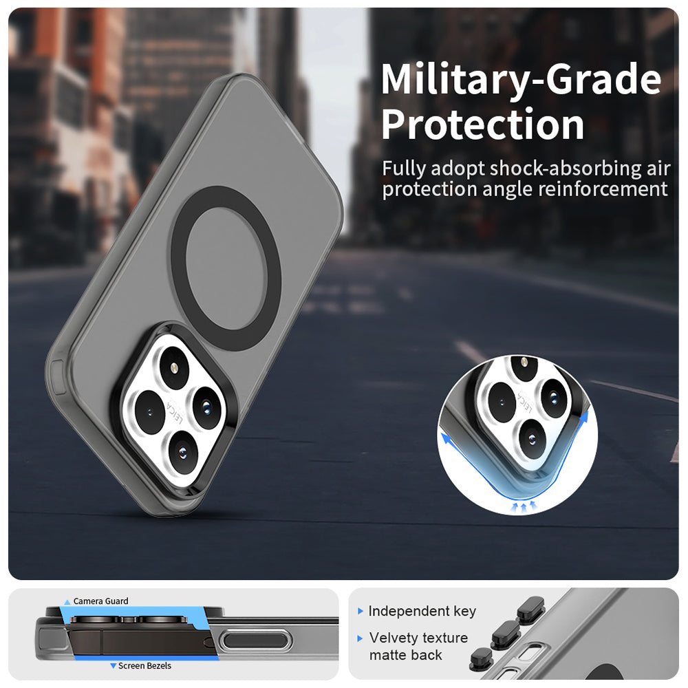 MagSafe Hülle für Xiaomi 17, Techsuit, CandyCase, Schwarz