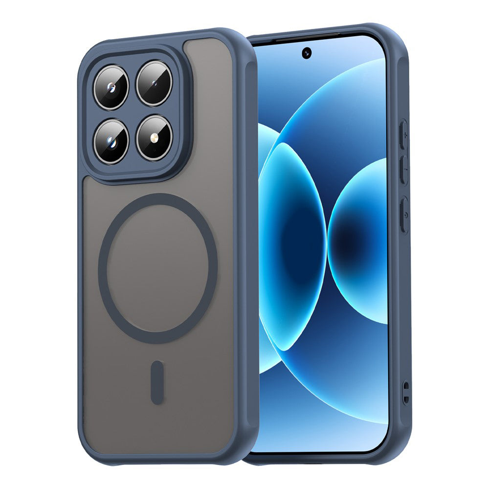 MagSafe Hülle für Xiaomi 17, Techsuit, HaloFrost II, Marineblau