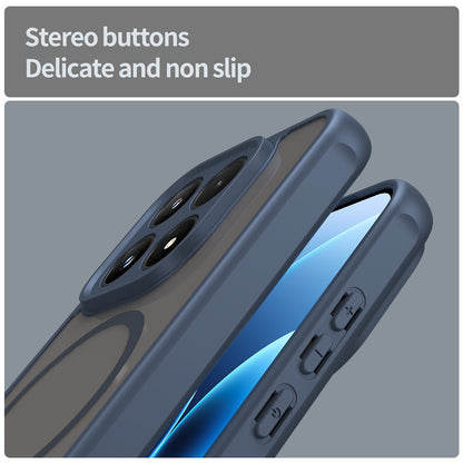 MagSafe Hülle für Xiaomi 17, Techsuit, HaloFrost II, Marineblau