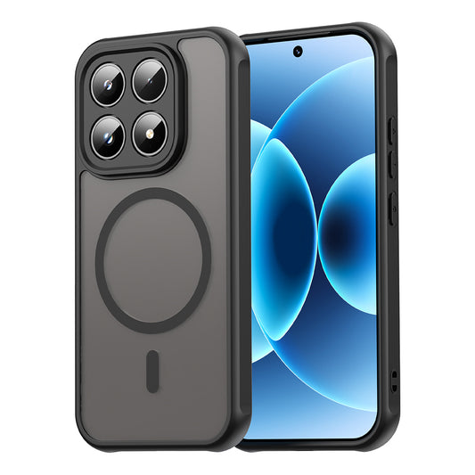 MagSafe Hülle für Xiaomi 17, Techsuit, HaloFrost II, Schwarz