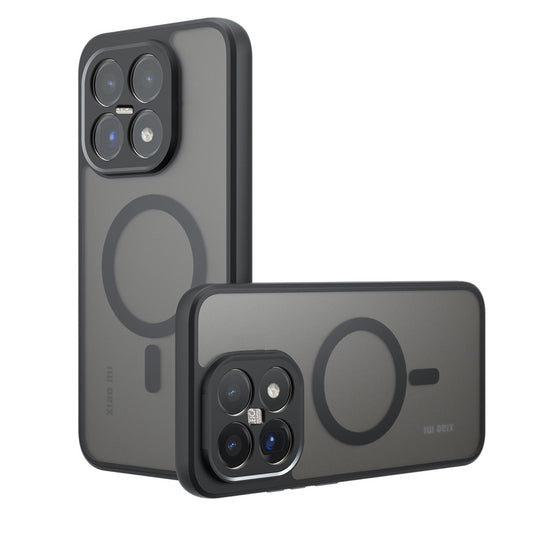 MagSafe Hülle für Xiaomi 17, Techsuit, PureFrost, Satinschwarz