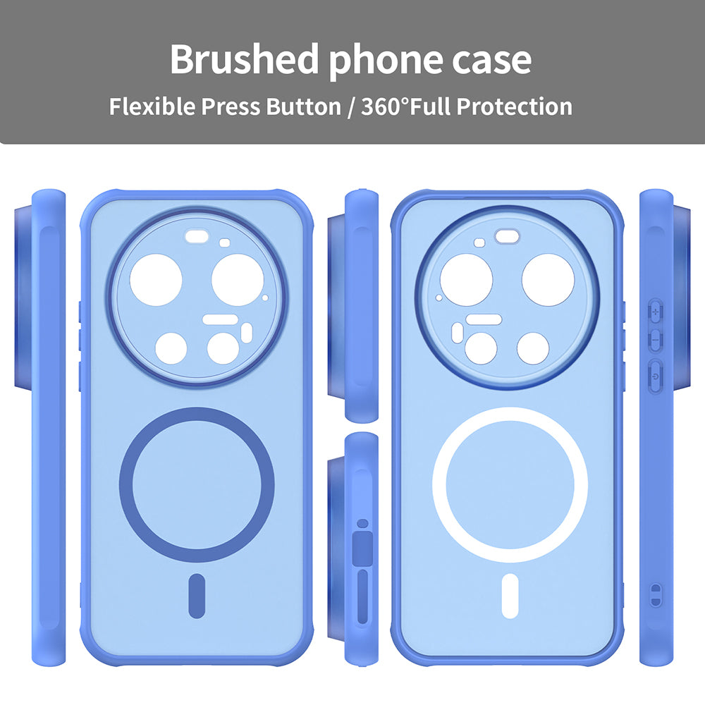 MagSafe Hülle für Xiaomi 17 Ultra, Techsuit, HaloFrost II, Blau