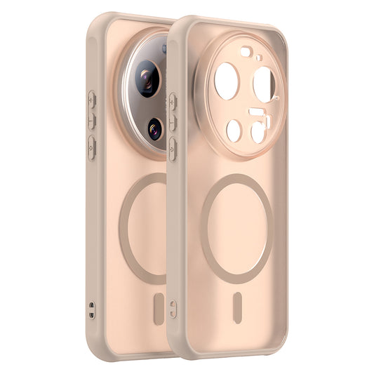 MagSafe Hülle für Xiaomi 17 Ultra, Techsuit, HaloFrost II, Gold