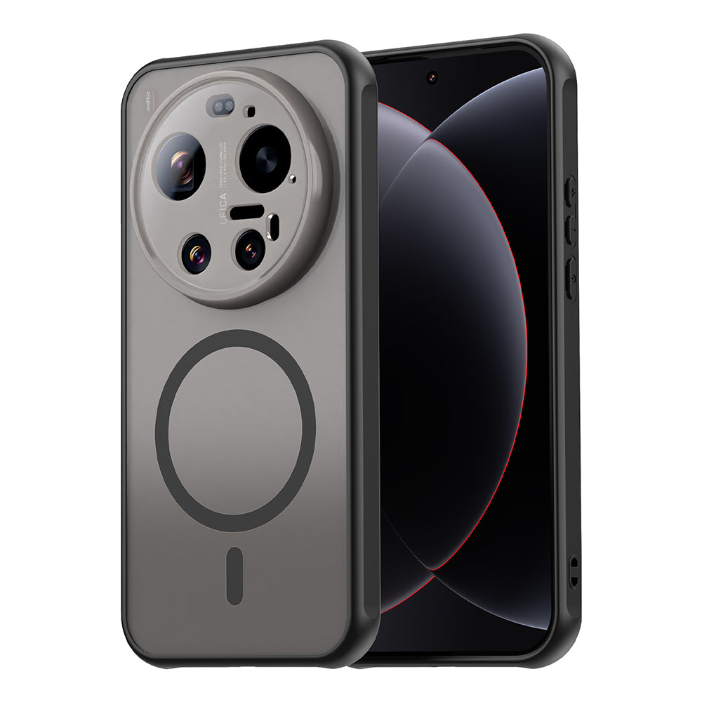 MagSafe Hülle für Xiaomi 17 Ultra, Techsuit, HaloFrost II, Schwarz