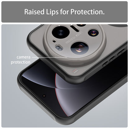 MagSafe Hülle für Xiaomi 17 Ultra, Techsuit, HaloFrost II, Schwarz