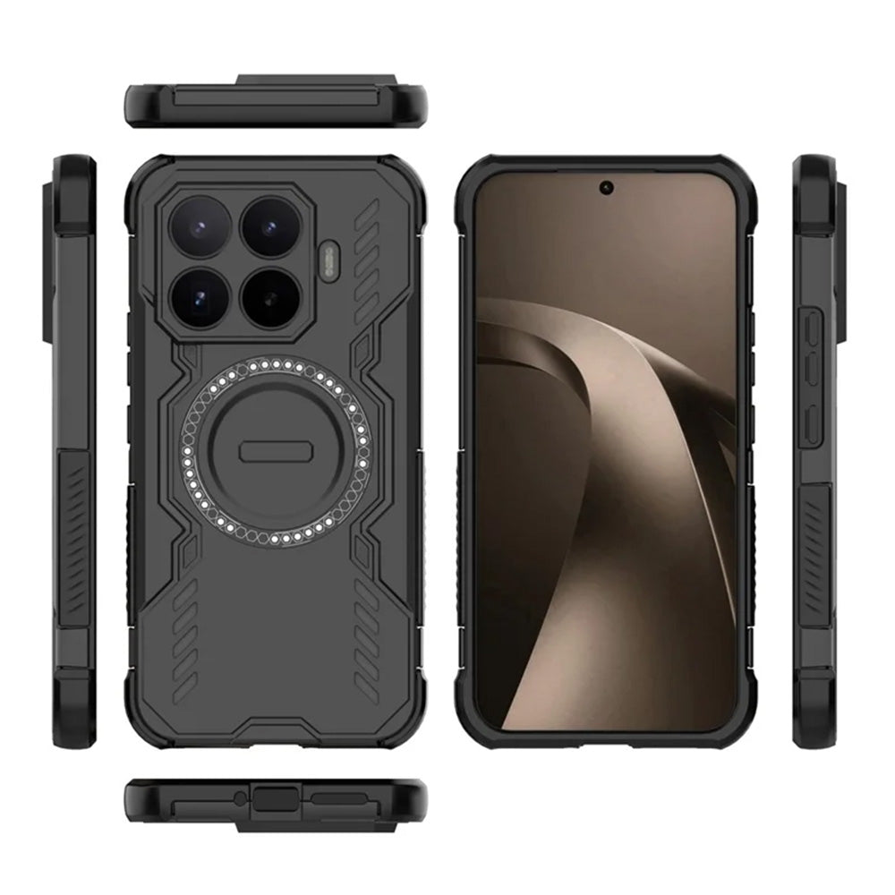 MagSafe Case for Xiaomi 17T Pro, Techsuit, ArmorMag, Black