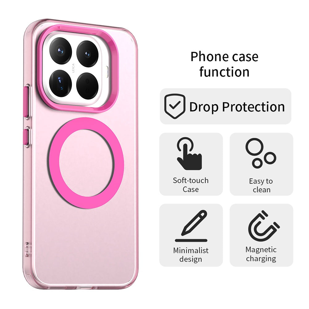 MagSafe Case for Xiaomi 17T Pro, Techsuit, CandyCase, Pink
