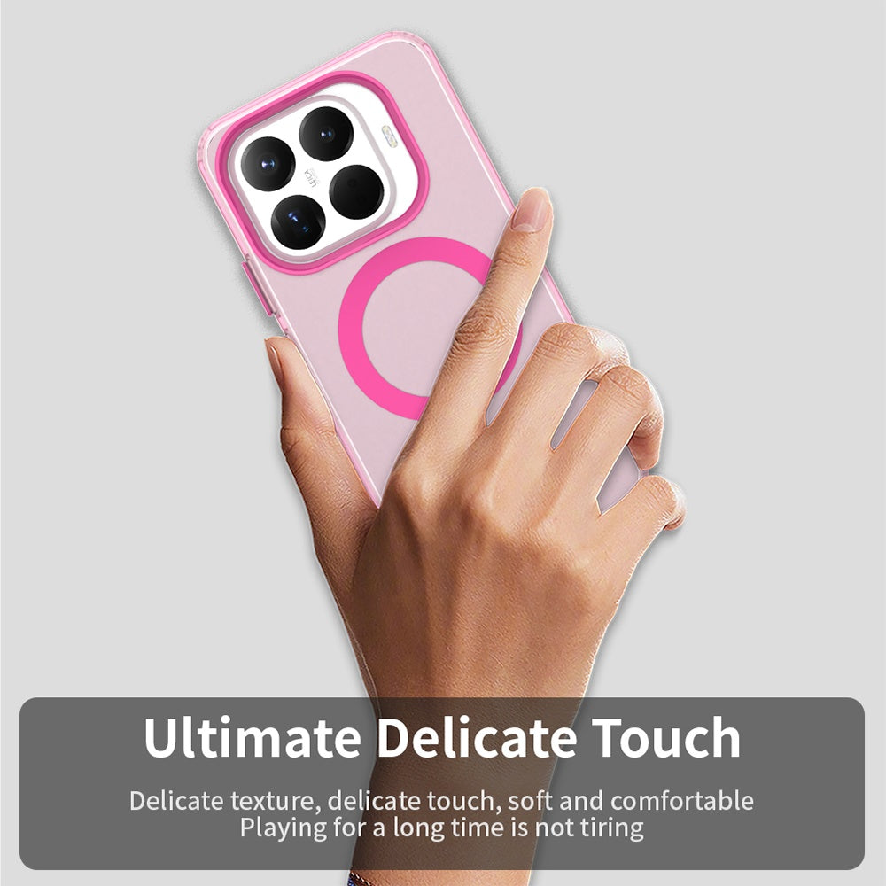 MagSafe Case for Xiaomi 17T Pro, Techsuit, CandyCase, Pink