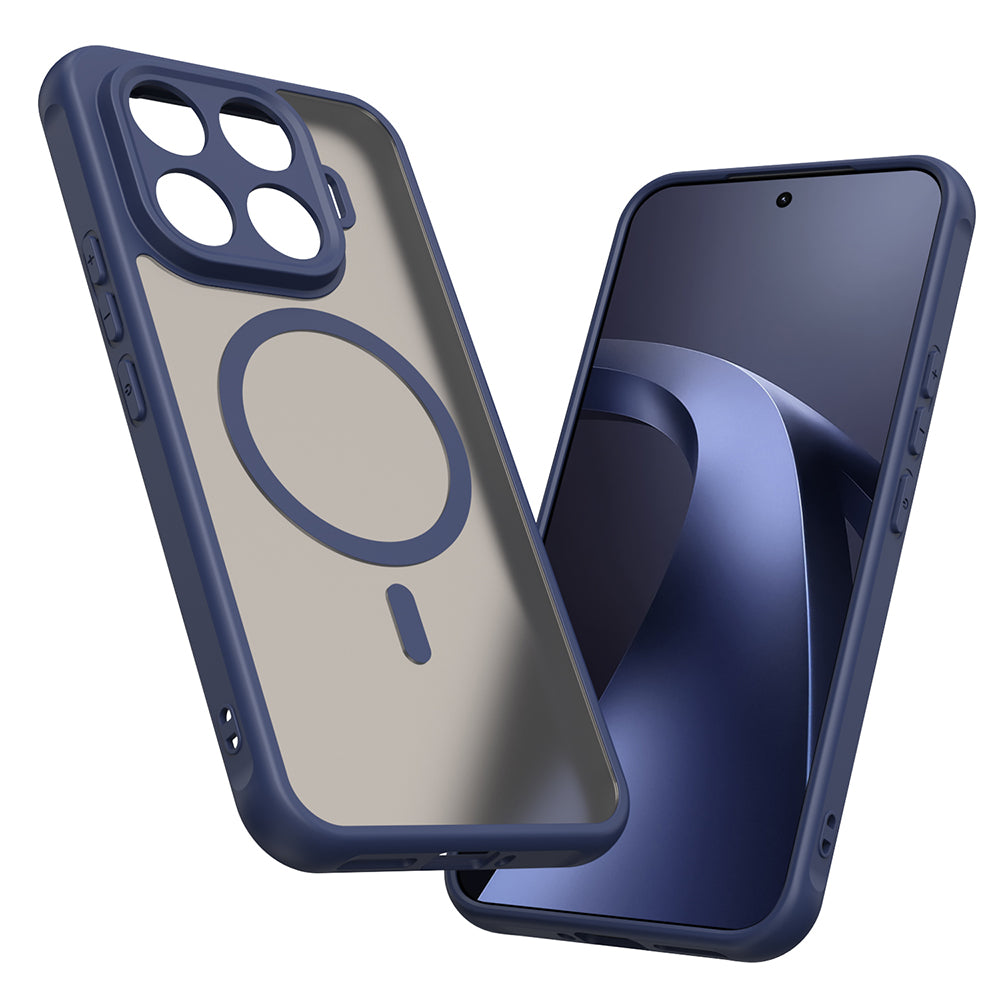 MagSafe-Hülle für Xiaomi 17T Pro, Techsuit, HaloFrost II, Marineblau