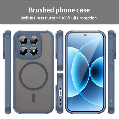 MagSafe-Hülle für Xiaomi 17T Pro, Techsuit, HaloFrost II, Marineblau
