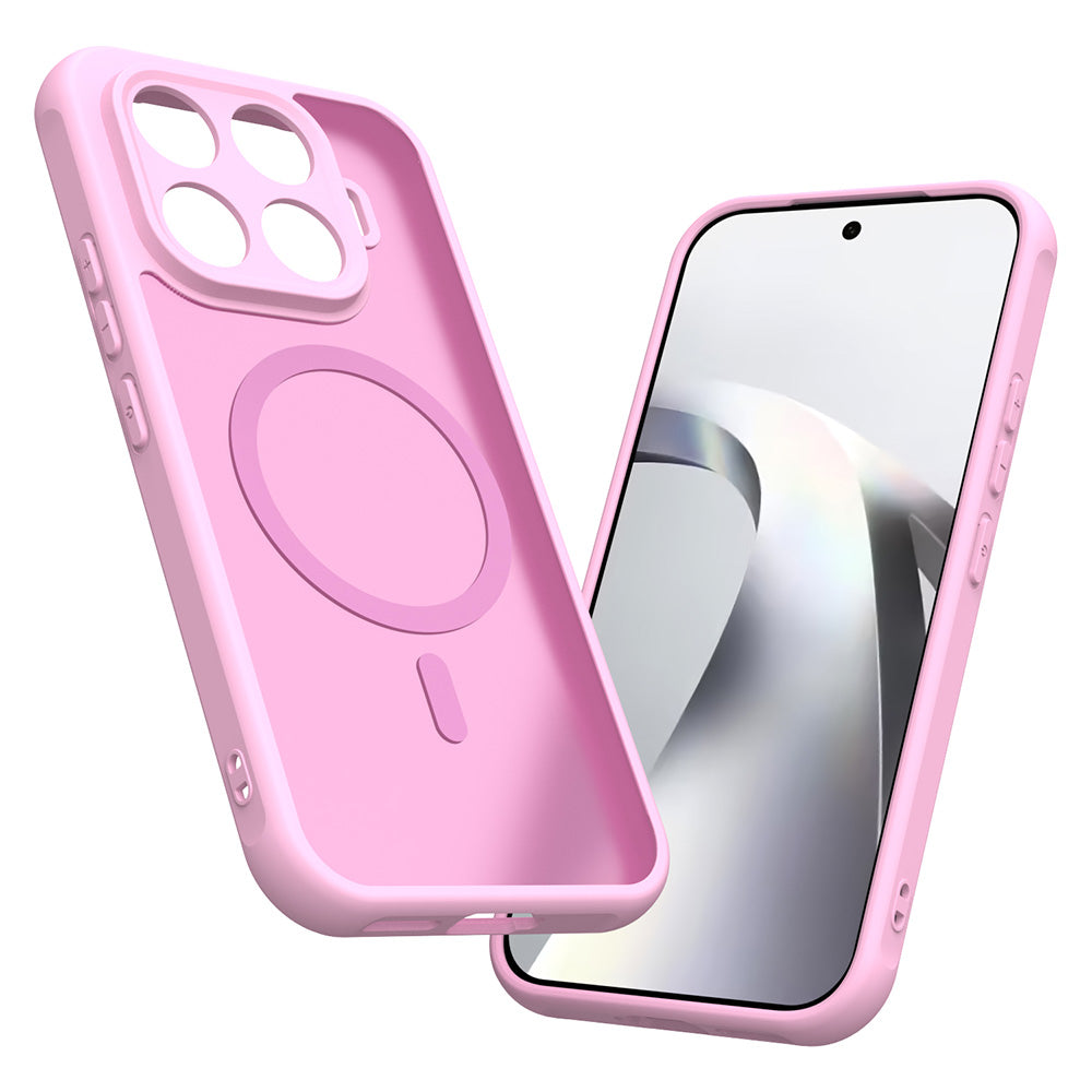 MagSafe-Hülle für Xiaomi 17T, Techsuit, HaloFrost II, Rosa