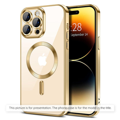 MagSafe-Hülle für Xiaomi 17T, Techsuit, Luxury Crystal, Gold