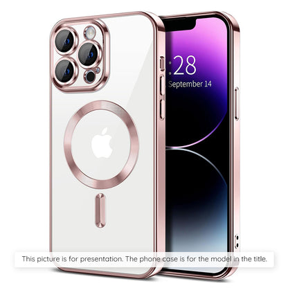 MagSafe-Hülle für Xiaomi 17T, Techsuit, Luxury Crystal, Rosa