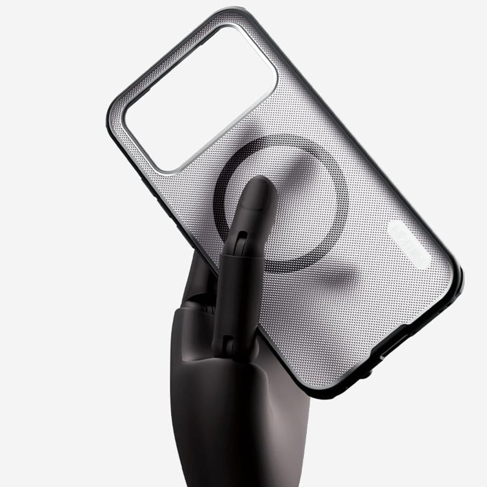 MagSafe-Hülle für Xiaomi Poco F8 Pro, Nillkin, Super Shield Pro, Schwarz Transparent