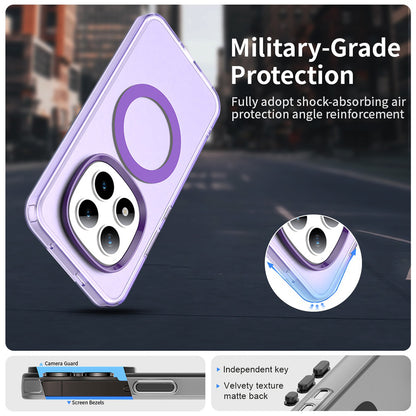 MagSafe Hülle für Xiaomi Poco M8 Pro / Redmi Note 15 Pro+ 5G, Techsuit, CandyCase, Lila