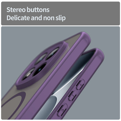 MagSafe Hülle für Xiaomi Poco M8 Pro / Redmi Note 15 Pro+ 5G, Techsuit, HaloFrost II, Lila