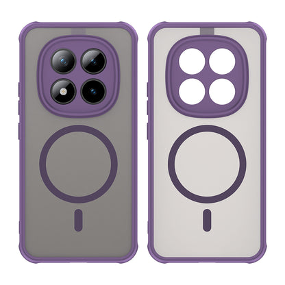 MagSafe Hülle für Xiaomi Poco M8 Pro / Redmi Note 15 Pro+ 5G, Techsuit, HaloFrost II, Lila