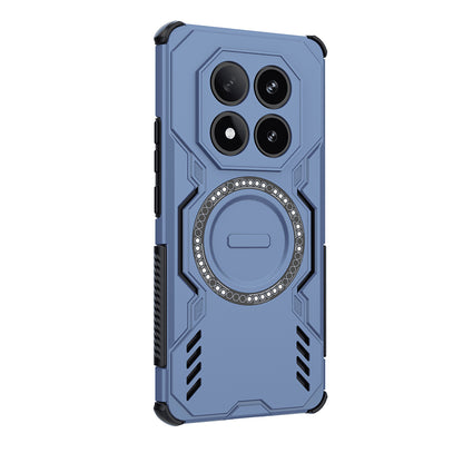 MagSafe-Hülle für Xiaomi Poco X7 / Redmi Note 14 Pro 5G, Techsuit, ArmorMag, Blau