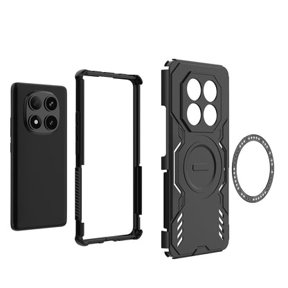 MagSafe-Hülle für Xiaomi Poco X7 / Redmi Note 14 Pro 5G, Techsuit, ArmorMag, Blau
