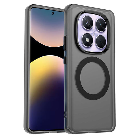 MagSafe-Hülle für Xiaomi Poco X7 / Redmi Note 14 Pro 5G, Techsuit, CandyCase, Schwarz