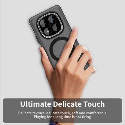 MagSafe Case for Xiaomi Poco X7 / Redmi Note 14 Pro 5G, Techsuit, CandyCase, Black