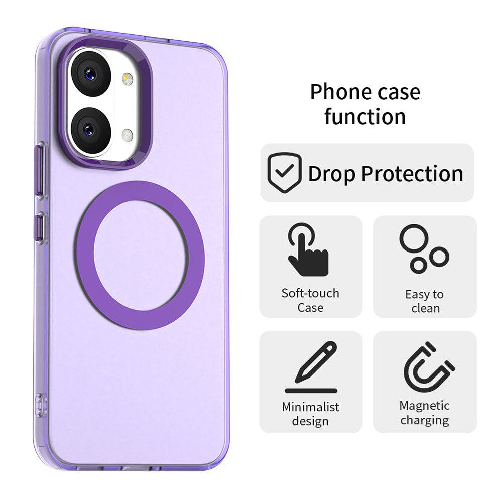 MagSafe-Hülle für Xiaomi Poco X8 Pro Max, Techsuit, CandyCase, Lila