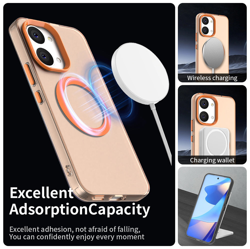 MagSafe-Hülle für Xiaomi Poco X8 Pro Max, Techsuit, CandyCase, Orange