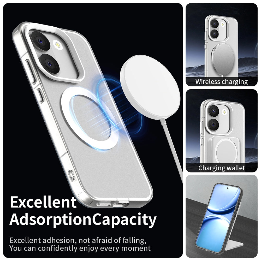 MagSafe-Hülle für Xiaomi Poco X8 Pro, Techsuit, CandyCase, Weiß