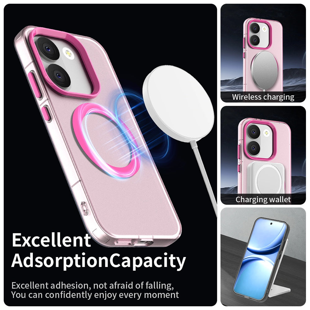 MagSafe-Hülle für Xiaomi Poco X8 Pro, Techsuit, CandyCase, Rosa