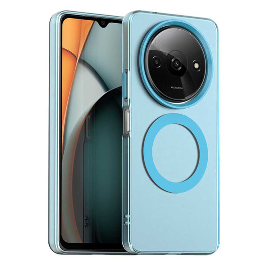 MagSafe-Hülle für Xiaomi Redmi A3x / A3, Techsuit, CandyCase, Blau