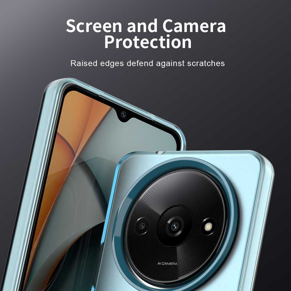 MagSafe-Hülle für Xiaomi Redmi A3x / A3, Techsuit, CandyCase, Blau