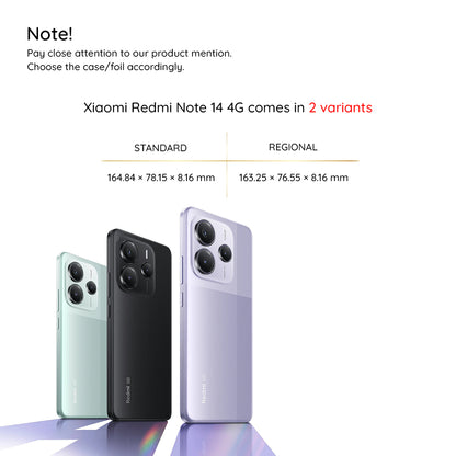 MagSafe-Hülle für Xiaomi Redmi Note 14 4G (Regional), Techsuit, ArmorMag, Schwarz