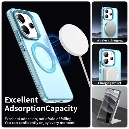 MagSafe Case for Xiaomi Redmi Note 14 5G, Techsuit, CandyCase, Blue