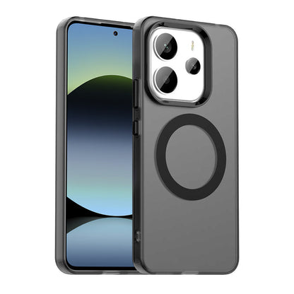 MagSafe-Hülle für Xiaomi Redmi Note 14 5G, Techsuit, CandyCase, Schwarz