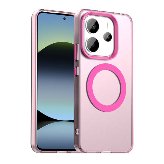 MagSafe-Hülle für Xiaomi Redmi Note 14 5G, Techsuit, CandyCase, Rosa