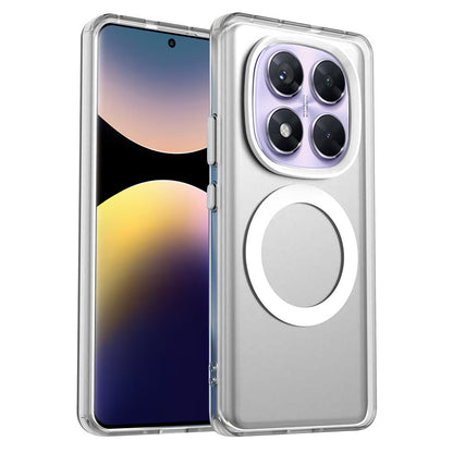 MagSafe-Hülle für Xiaomi Redmi Note 14 Pro 4G, Techsuit, CandyCase, Weiß