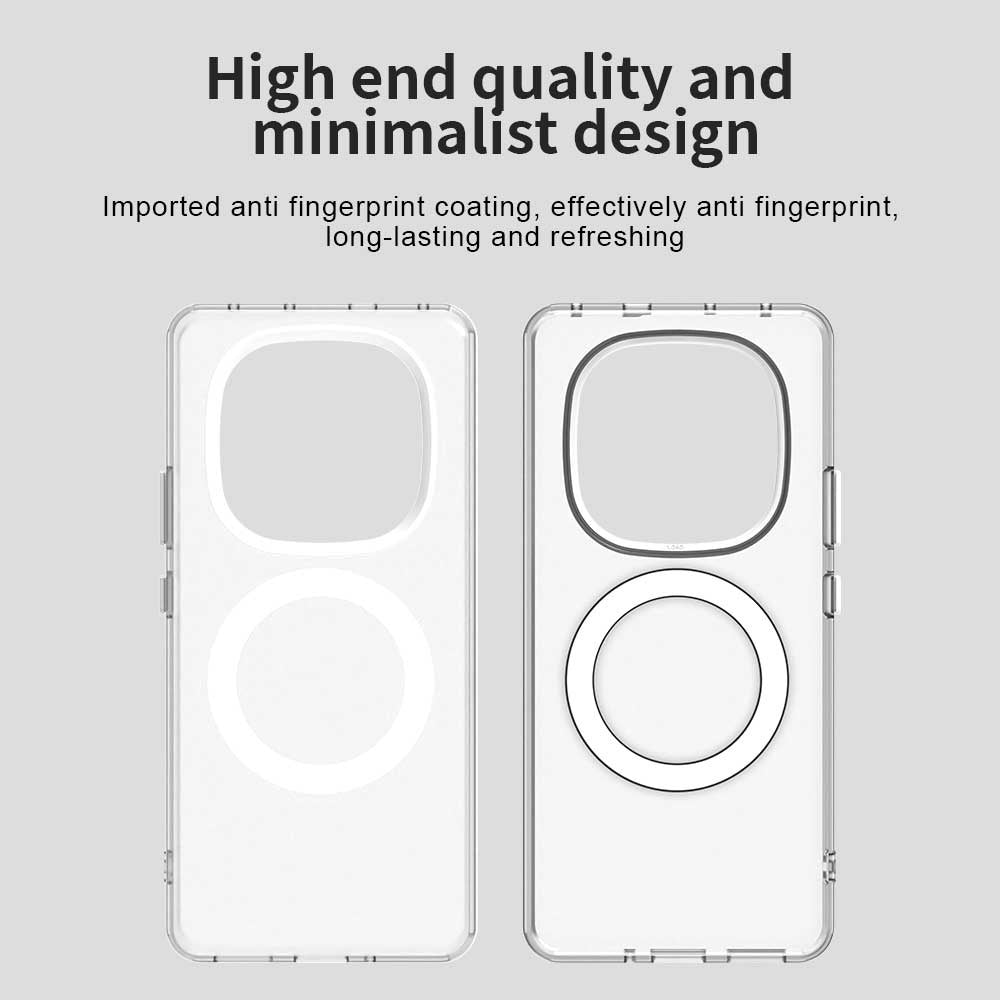 MagSafe-Hülle für Xiaomi Redmi Note 14 Pro 4G, Techsuit, CandyCase, Weiß
