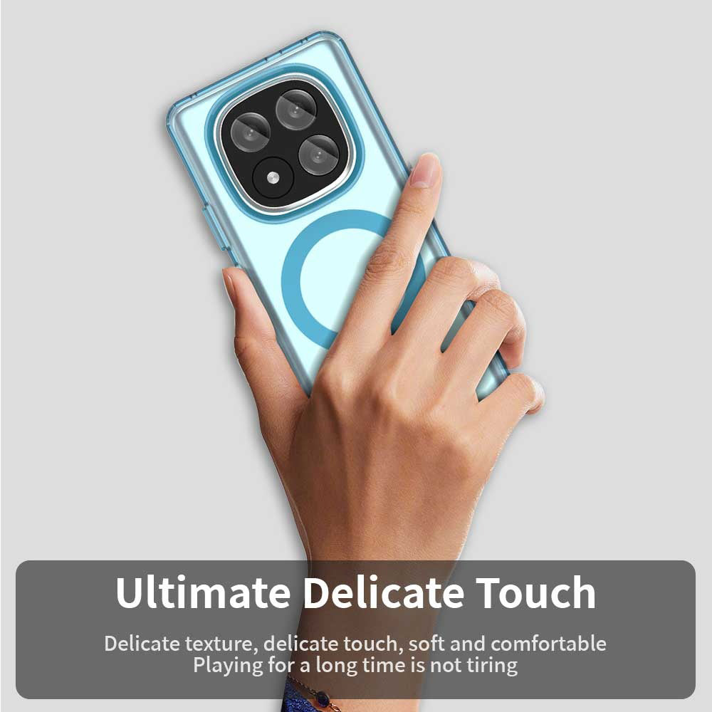 MagSafe Case for Xiaomi Redmi Note 14 Pro+ 5G, Techsuit, CandyCase, Blue