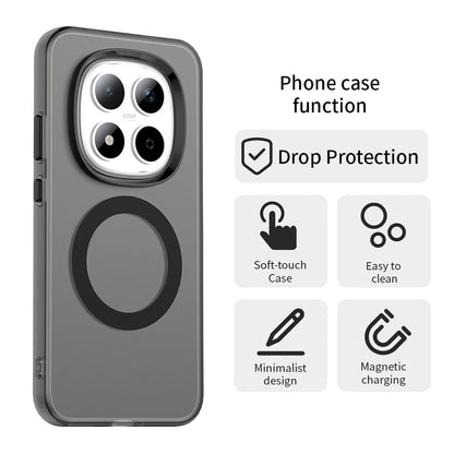 MagSafe Hülle für Xiaomi Redmi Note 15 Pro 5G, Techsuit, CandyCase, Schwarz