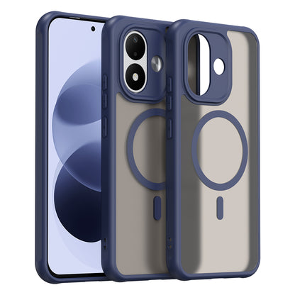 MagSafe Case for Xiaomi Redmi Note 17 4G / Note 17 5G, Techsuit, HaloFrost II, Navy Blue