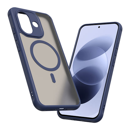 MagSafe Case for Xiaomi Redmi Note 17 4G / Note 17 5G, Techsuit, HaloFrost II, Navy Blue