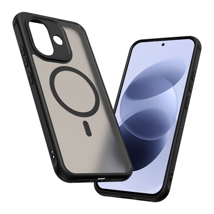 MagSafe Case for Xiaomi Redmi Note 17 4G / Note 17 5G, Techsuit, HaloFrost II, Black