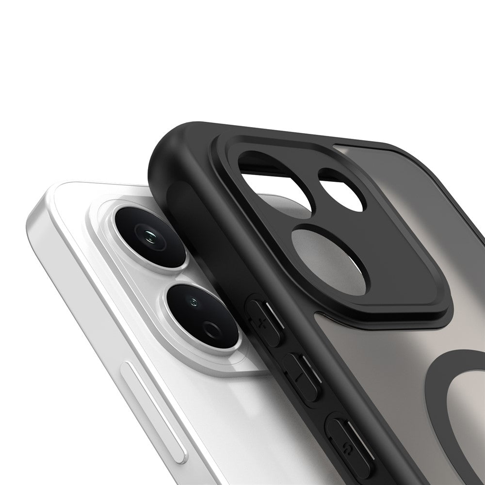 MagSafe-Hülle für Xiaomi Redmi Note 17 Pro Max, Techsuit, HaloFrost II, Schwarz