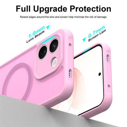 MagSafe-Hülle für Xiaomi Redmi Note 17 Pro, Techsuit, HaloFrost II, Rosa
