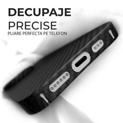 MagSafe Case for Apple iPhone 17 Pro, Techsuit Aramid Fiber, Black